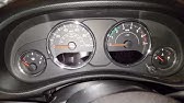 Instrument cluster self test 2007-2018 Jeep Wrangler JK - YouTube