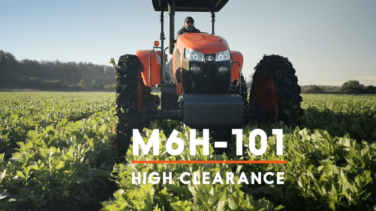 Kubota M6H-101 High Clearance Tractor