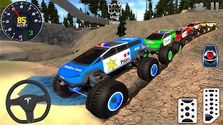 Juegos de Carros - Police Rescue #911 c Driving Offroad - Coches de carreras todoterreno Gameplay screenshot 5