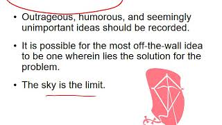 PLTW IED (Unit 1): Brainstorming Solutions