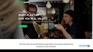 Maks - Onepage Multipurpose Responsive HTML5 Template        Prince S