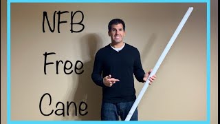 NFB Free White Cane Program & Unboxing | Cane for the Blind and Visually Impaired