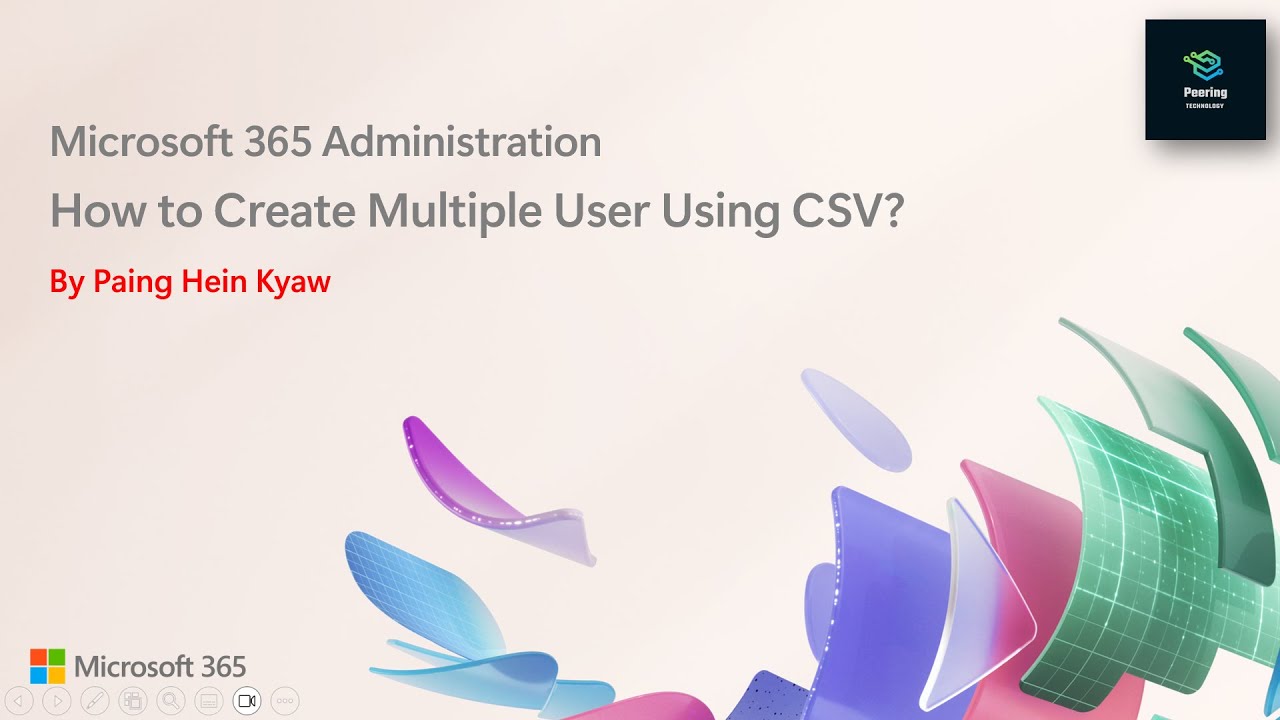 How To Create Multiple User with CSV