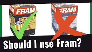 Use This Fram Filter, Not This One!