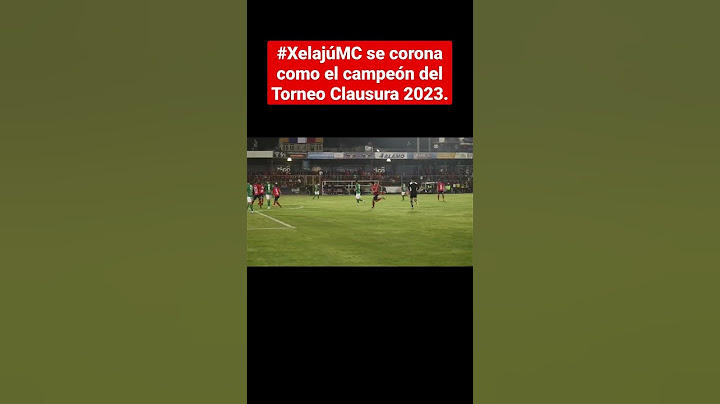 #XelajúMC se corona como el campeón del Torneo Clausura 2023.