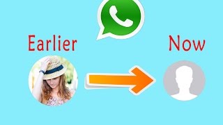 A simple tutorial of hiding whatsapp dp or profile picture. you can
either let everybody, nobody people in your contacts to see them.