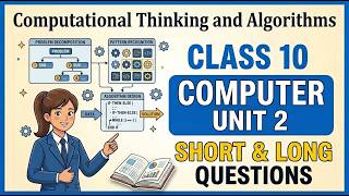 Class 10 | Computer | Unit 2: COMPUTATIONAL THINKING & ALGORITHMS | Solved Exercise | NBF