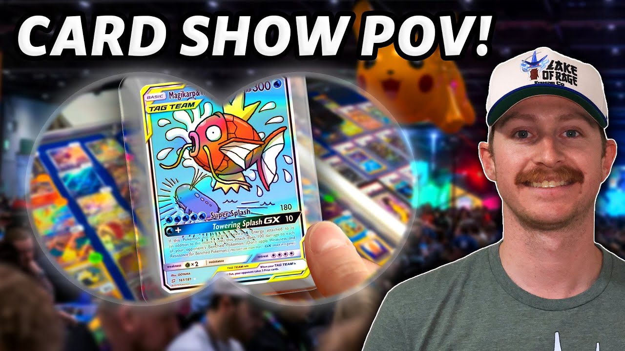 Buyer POV: Hunting Pokémon Card Show Deals! CRAZY Finds Inside!