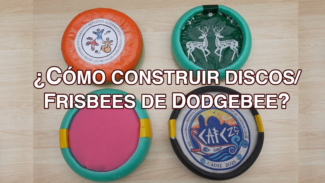 Как сделать мягкие диски/фрисби для игры в вышибалы?