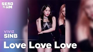 SERO CAM🎥] SINB (신비) | VIVIZ (비비지) - Love Love Love | KCON