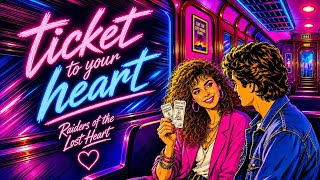 ticket to your heart - 80s Pop - Synthpop - Upbeat - original music enhanced with AI
