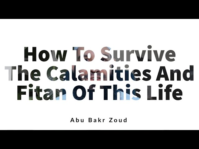 How to survive the calamity of Another