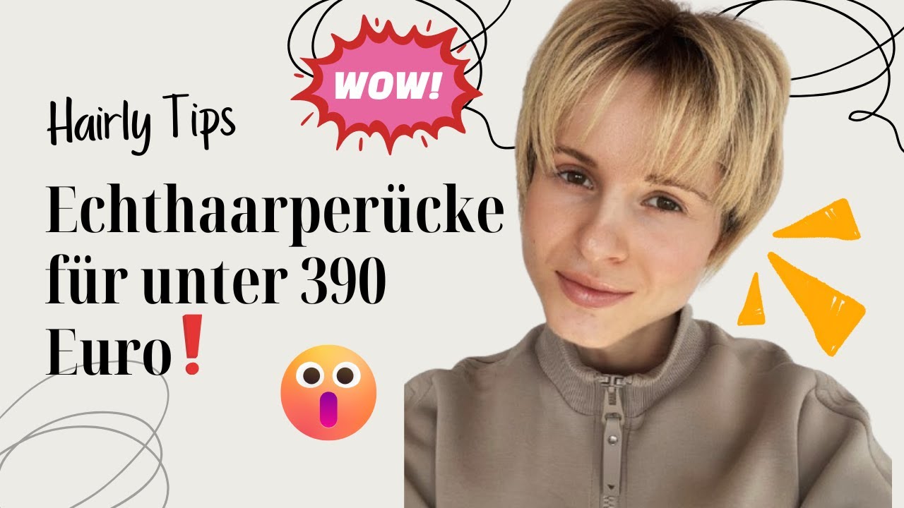 Echthaarperücke mit Mikroskin für 390€?! Ist es möglich? Sehen und prüfen Sie in hairlyperuecken.de