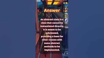 #TechInterview #OOPConcepts #InterviewTips What is an Abstract Class in OOP? #Interview