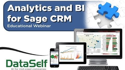 Analytics and BI for Sage CRM webinar