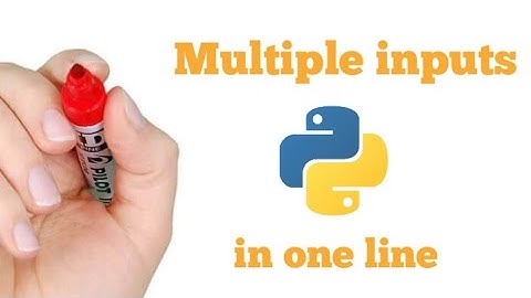 How to take multiple inputs in one line in python | python programs for beginners | codin india