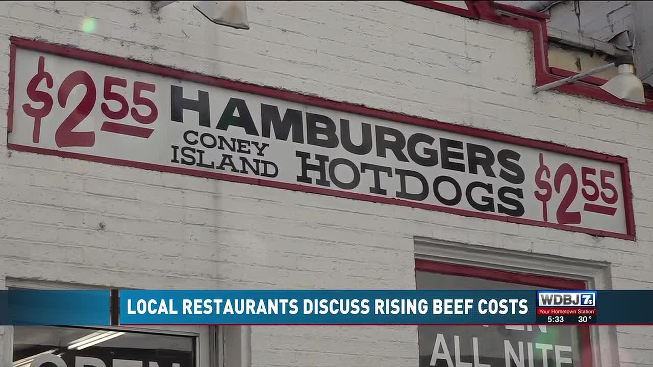 Local Restaurants Discuss Rising Beef Costs
