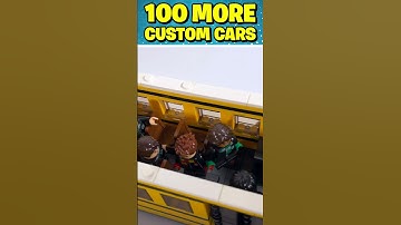 I built a custom Lego School Bus!