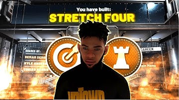 SPEED BOOSTING STRETCH FOUR BUILD IN NBA 2K21!!! HOF PLAYMAKING BADGES!!!