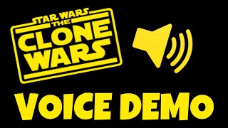 RedSuns Clone Wars Narrator Voice Demo (Outdated)