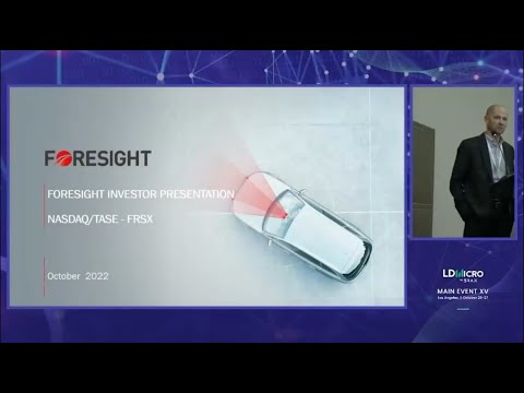 Foresight LD Micro Presentation October 2022 - video from Foresight Automotive