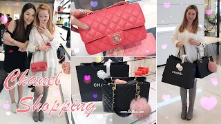 VLOG - CHANEL SHOPPING IN HONG KONG - GIRLY DATE 👭 WITH ANGELBIRDBB ♥