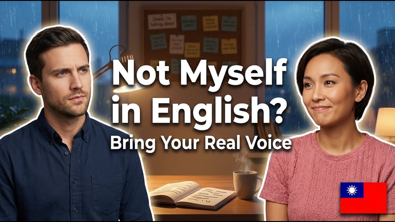 在英文裡像換了個人？她用3步整合雙語自我，找回自信開口與流利表達，在文化語境建立英文思考