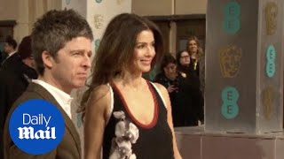 Noel Gallagher and Sara Macdonald at BAFTA's in February - Daily Mail