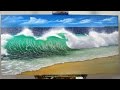 Art Lesson:  How to create a realistic Wave with H2o Water Mixable Oil Paints