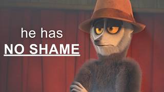 king julien making the worst decisions possible for 4 minutes straight
