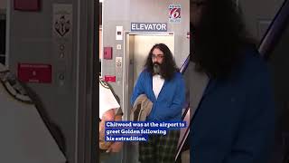 Sheriff Mike Chitwood greeted the man accused of threatening him