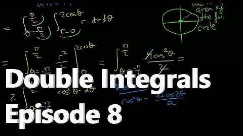 Find the area delimited by r=2cos(theta) for theta=-pi/2 to pi/2 【ＣＨＩＬＬ　ＬＯ ＦＩ　ＶＥＲＳＩＯＮ】