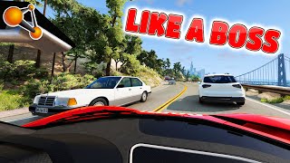 Extremily Dangerous driving Dashcam Accidents 2 - BeamNG.DRIVE | CrashTherapy