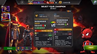 Alliance War S58W02 Okoye vs Spider-Ham on Node 6 #mcoc