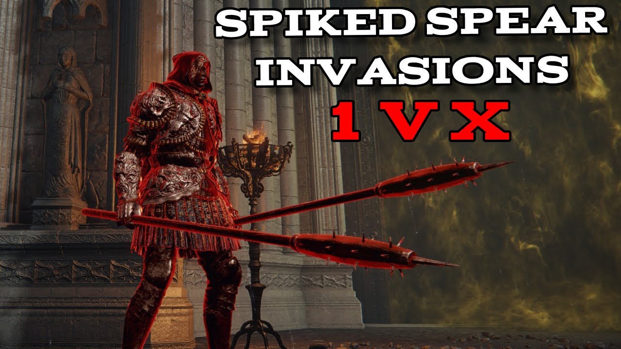 Spiked Spear Elden Ring Pvp Invasions 1vX YouTube