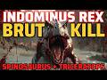 Indominus Rex Brutal Feeding & Epic Triceratops Kill – Most Dangerous Predator Alive (4K)