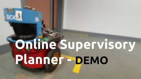 Online supervised global planning algorithm for AMRs with human obstacle avoidance