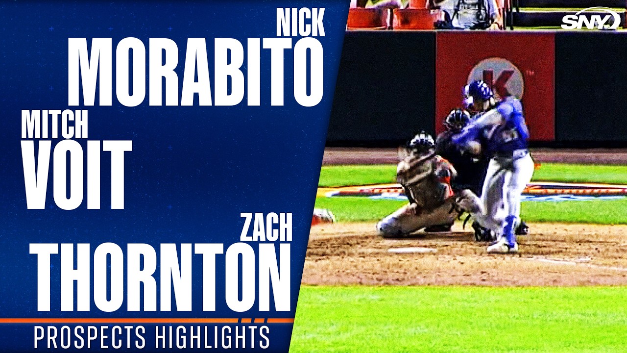 Mitch Voit, Zach Thornton, Nick Morabito  | Mets prospects highlights