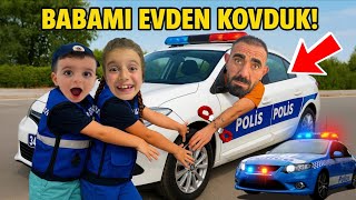 Poyraz Eli̇f Poli̇s Oldu Babasini Evden Kovdubabaya Kişkirtma Zamani