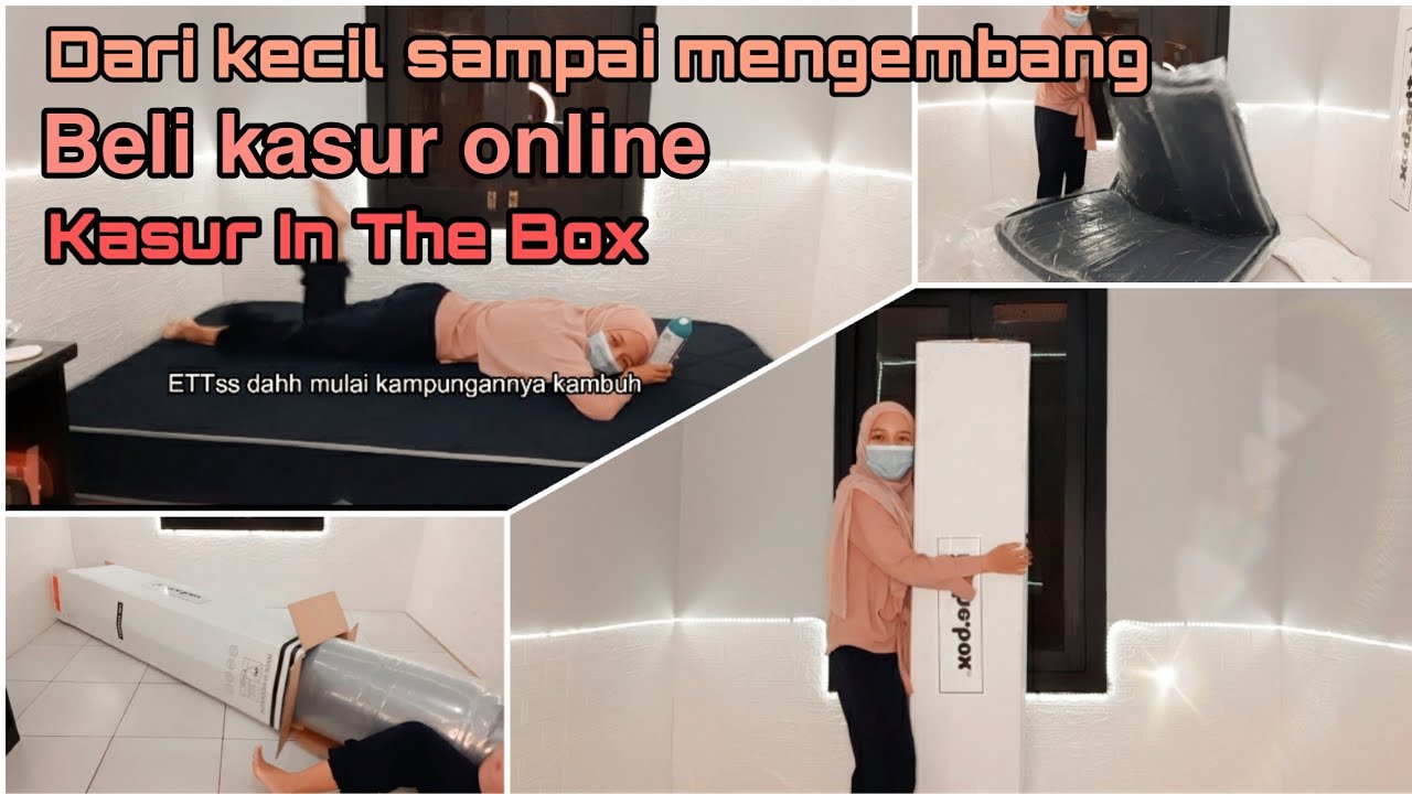 AJAIB!!! Kasur In The Box Hybrid | Review dan Unboxing