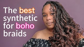The BEST Synthetic Hair for Boho Braids - MARINA Scrunch Curls wiggit.co.uk