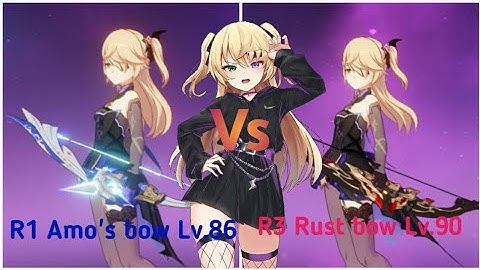 Rust bow vs Amo