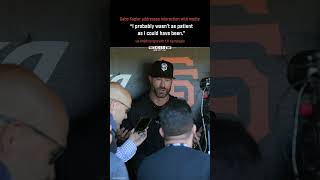 Gabe Kapler addresses his interaction with the media after Rays game