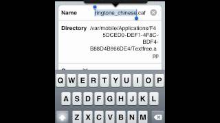 How to get custom ringtones on text free app (iPod) screenshot 5