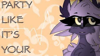 party like it’s your birthday//animation meme//gift for Skrillex the Wolf(flipaclip)
