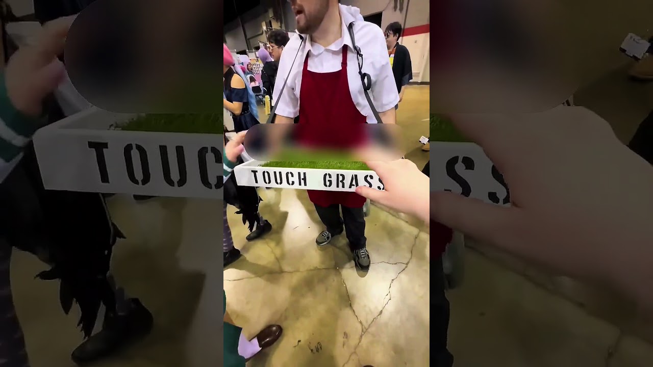 Sie sagten ihm, er soll Gras anfassen – dann bereuten sie es sofort 