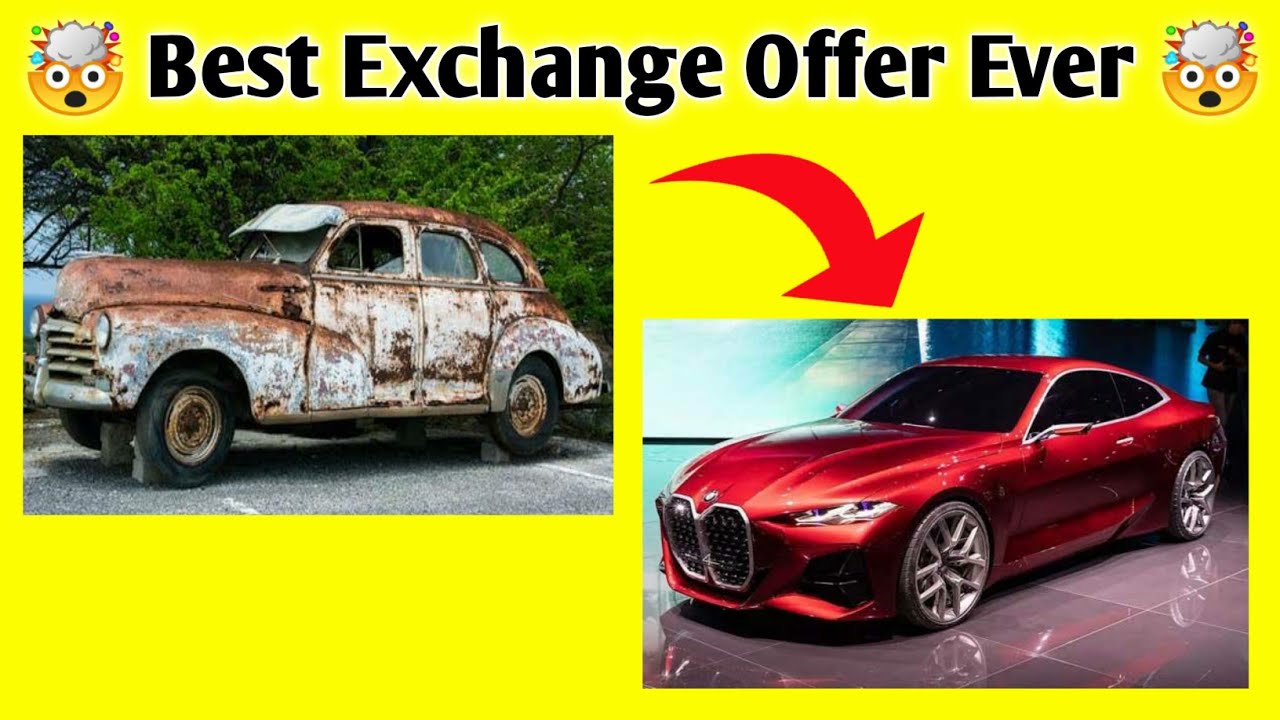 Best Exchange Offer Ever 🤯 BMW April fool special offer 