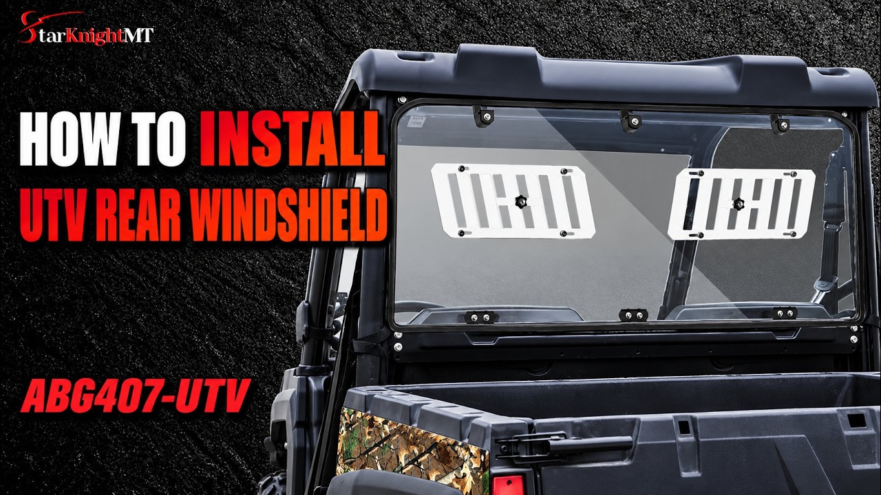 ABG407-UTV installation video