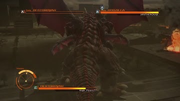 GODZILLA PS4: Destroyah vs Destroyah vs Heisei Godzilla