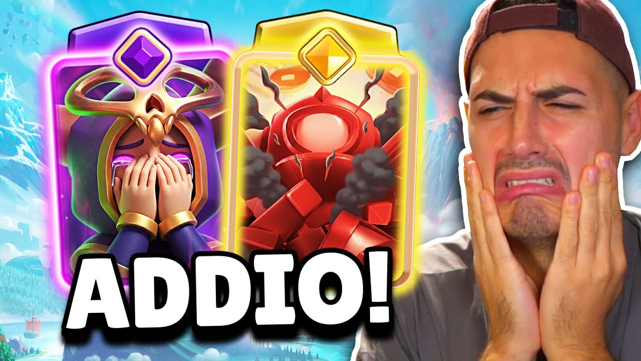 ADDIO... STREGA e MINIPEKKA HERO NERFATI su CLASH ROYALE!